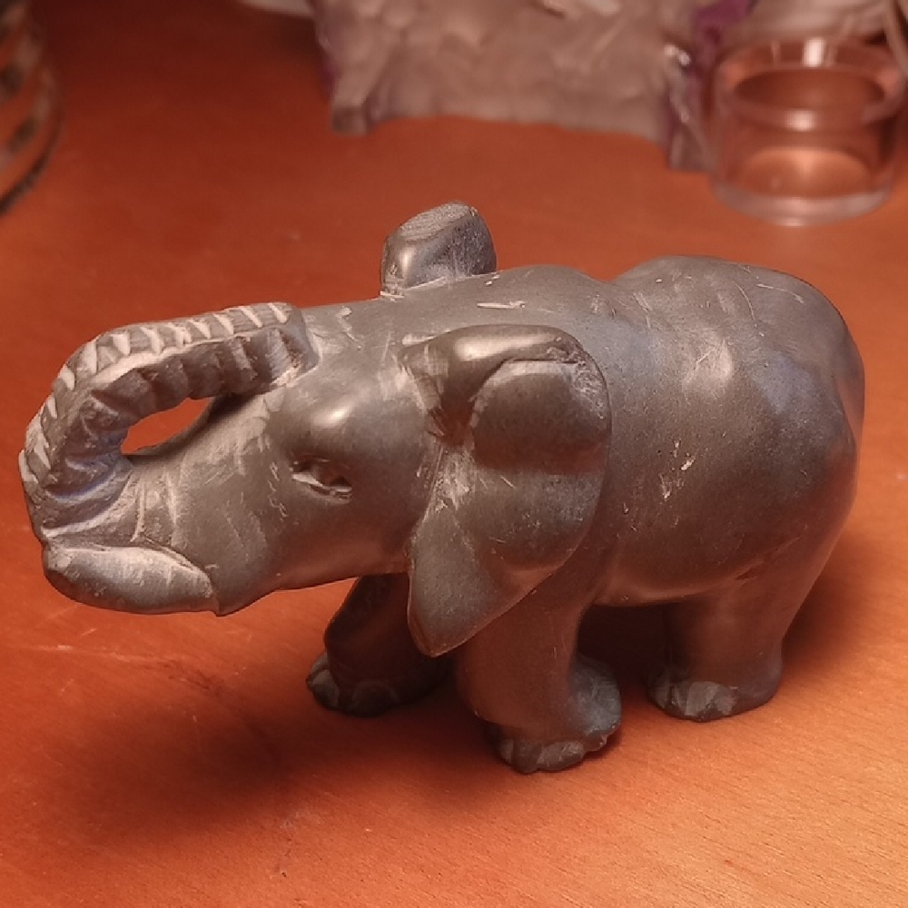 Carved Stone Elephant